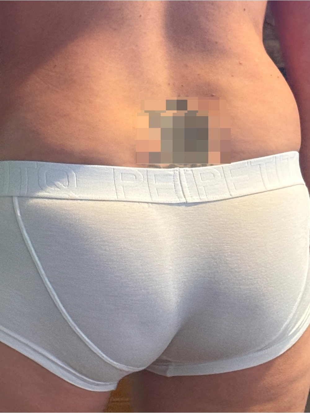 PETITQ White Snap-Adjust Support Brief with Elastic Waist - Picture 3 of 3
